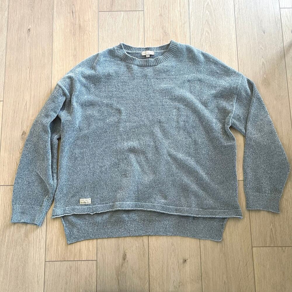 Simply Southern Women’s Blue Chenille Sweater Sz XXL
